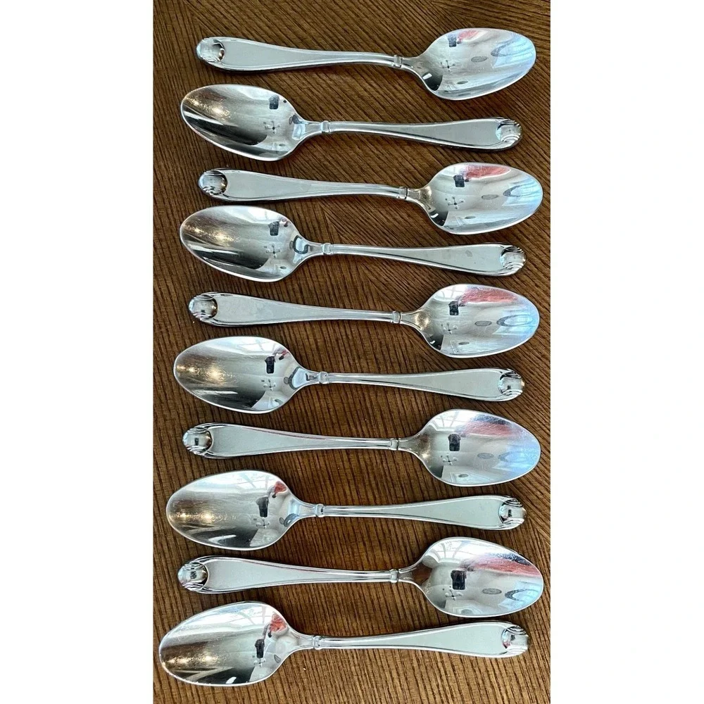 Oneida Satin Garnet 18/10 Stainless Flatware Set 59 Pc Service + Serving Pieces